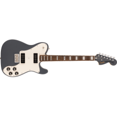 Fender Limited Edition Chris Shiflett Cleaver Telecaster Deluxe, Rosewood Fingerboard, Charcoal Frost Metallic