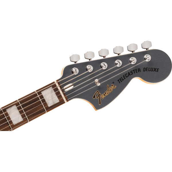 Fender Limited Edition Chris Shiflett Cleaver Telecaster Deluxe, Rosewood Fingerboard, Charcoal Frost Metallic