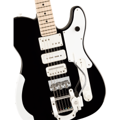 Fender Jack White Triplecaster, Maple Fingerboard, Black