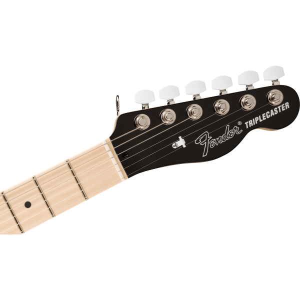 Fender Jack White Triplecaster, Maple Fingerboard, Black