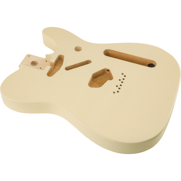 Fender Classic Series 60's Telecaster SS Alder Body Vintage Bridge Mount, Olympic White