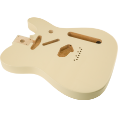 Fender Classic Series 60's Telecaster SS Alder Body Vintage Bridge Mount, Olympic White