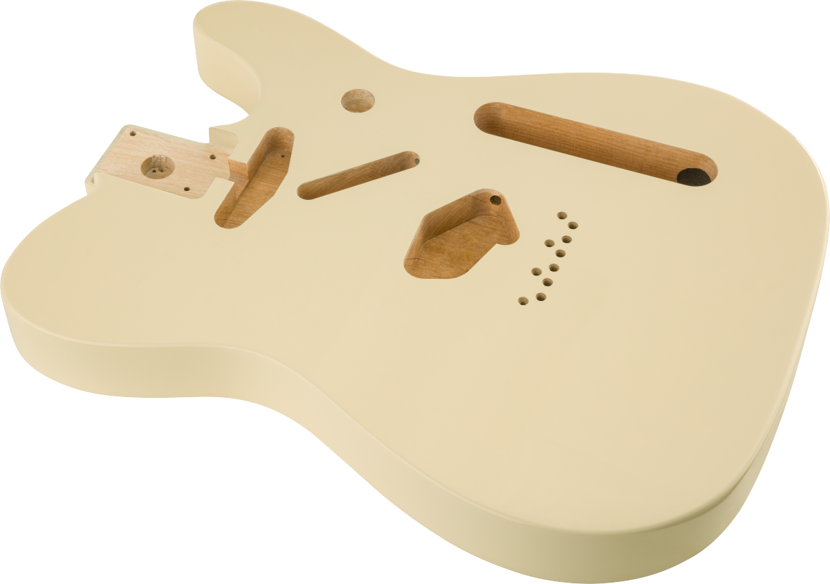 Fender Classic Series 60's Telecaster® SS Alder Body Vintage Bridge Mount, Olympic White