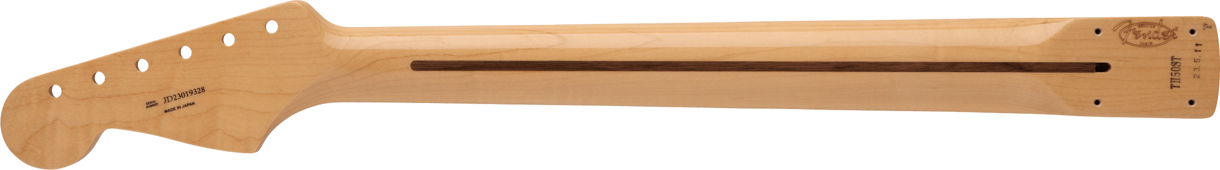 Fender Made in Japan Traditional II 50's Stratocaster® Neck, 21 Vintage Frets, 9.5" Radius, U Shape, Maple