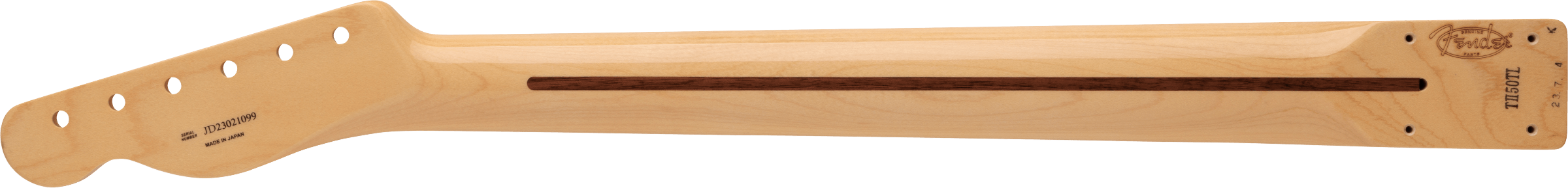 Fender Made in Japan Traditional II 50's Telecaster® Neck, 21 Vintage Frets, 9.5" Radius, U Shape, Maple