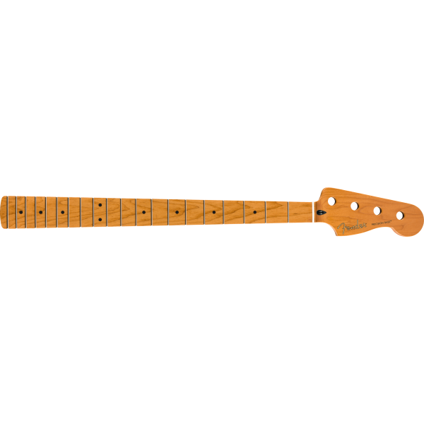 Fender "Roasted Maple Precision Bass Neck, 20 Medium Jumbo Frets, 9.5"", Maple, C Shape"
