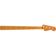 Fender "Roasted Maple Precision Bass Neck, 20 Medium Jumbo Frets, 9.5"", Maple, C Shape"