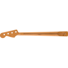 Fender "Satin Roasted Maple Jazz Bass Neck, 20 Jumbo Frets, 12"", Maple, Flat Oval Shape"