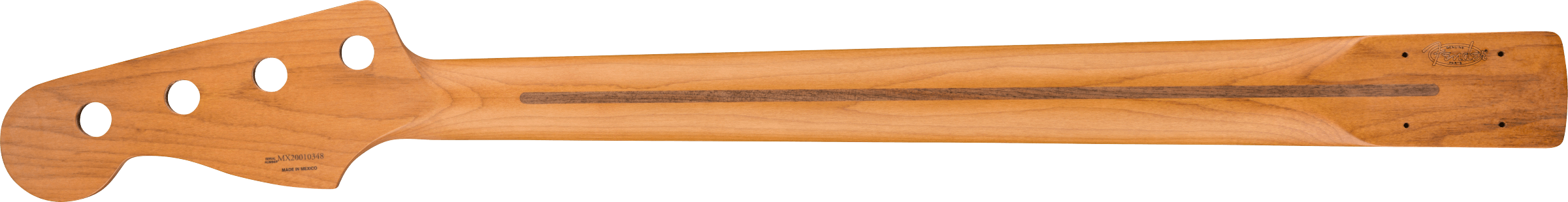 Fender Roasted Maple Vintera® '50's Precision Bass® Neck, 20 Vintage Frets, 7.25", "C" Shape