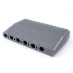Fender American Std Strat Bridge Block '08-Present, Powder Coat
