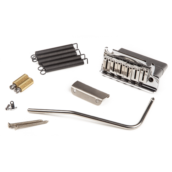 Fender American Ultra Stratocaster Bridge Assembly, Polished Steel