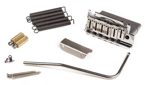 Fender American Ultra Stratocaster® Bridge Assembly, Polished Steel