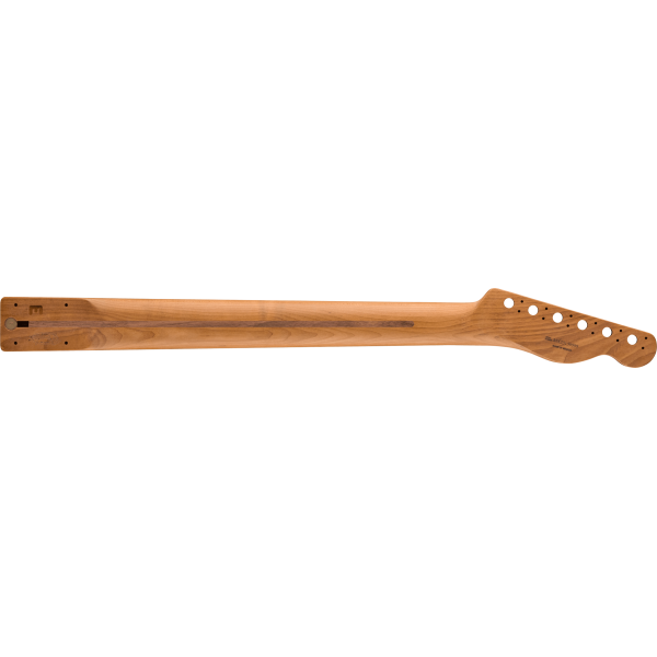 Fender "Satin Roasted Maple Telecaster LH Neck, 22 Jumbo Frets, 12"", Maple, Flat Oval Shape"