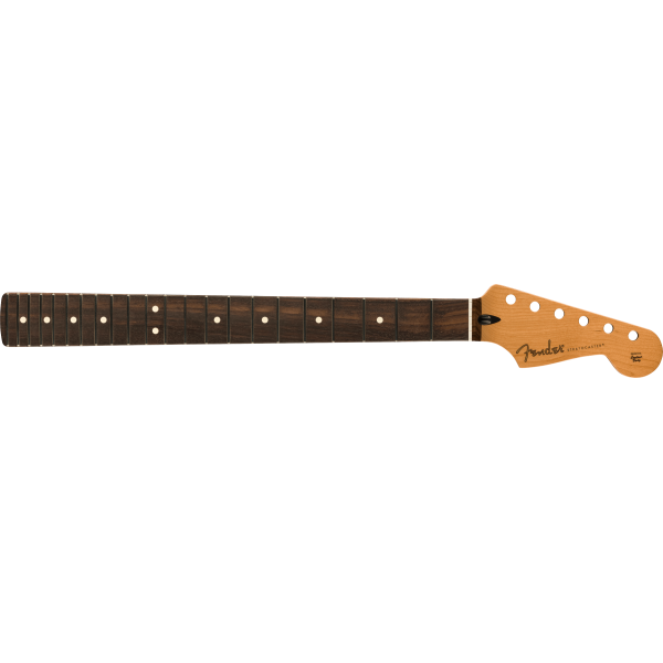 Fender "Satin Roasted Maple Stratocaster Neck, 22 Jumbo Frets, 12"", Rosewood, Flat Oval Shape"