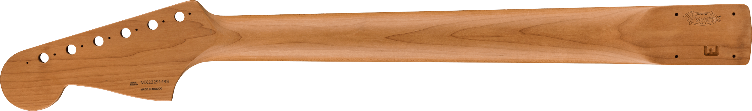 Fender Roasted Jazzmaster Neck, Block Inlays, 22 Medium Jumbo Frets, 9.5" Radius, Pau Ferro Modern C Shape