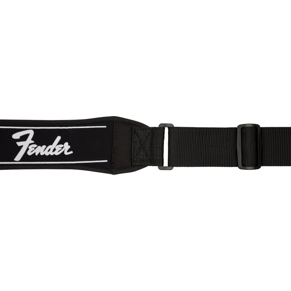 Fender "Swell Neoprene Logo Strap, Running Logo, 2.5"""
