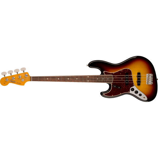 Fender American Vintage II 1966 Jazz Bass Left-Hand, Rosewood Fingerboard, 3-Color Sunburst