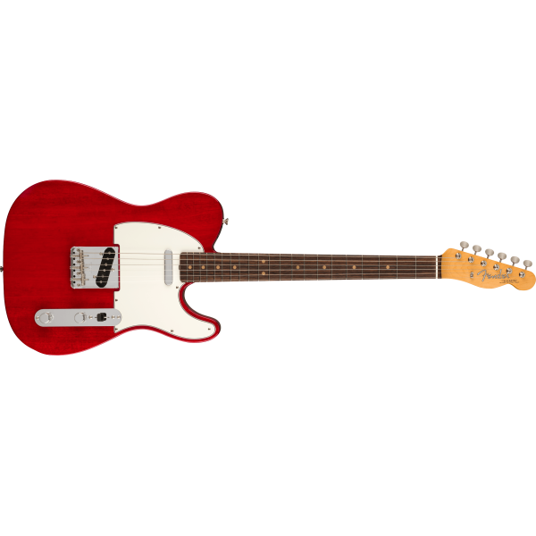 Fender American Vintage II 1963 Telecaster, Rosewood Fingerboard, Crimson Red Transparent