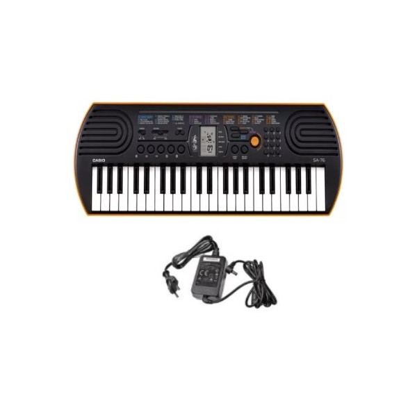 casio sa76 + alimentatore - back to school