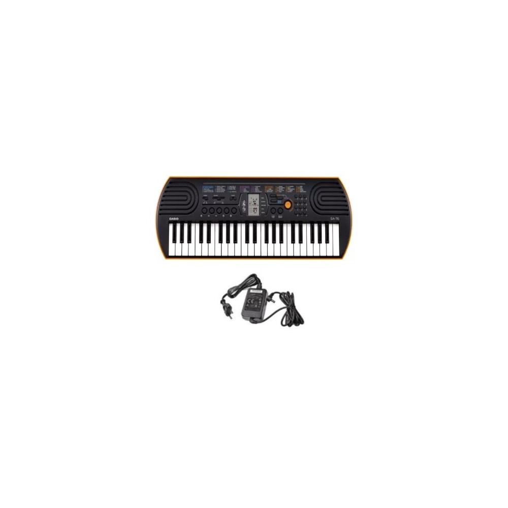 casio sa76 + alimentatore - back to school