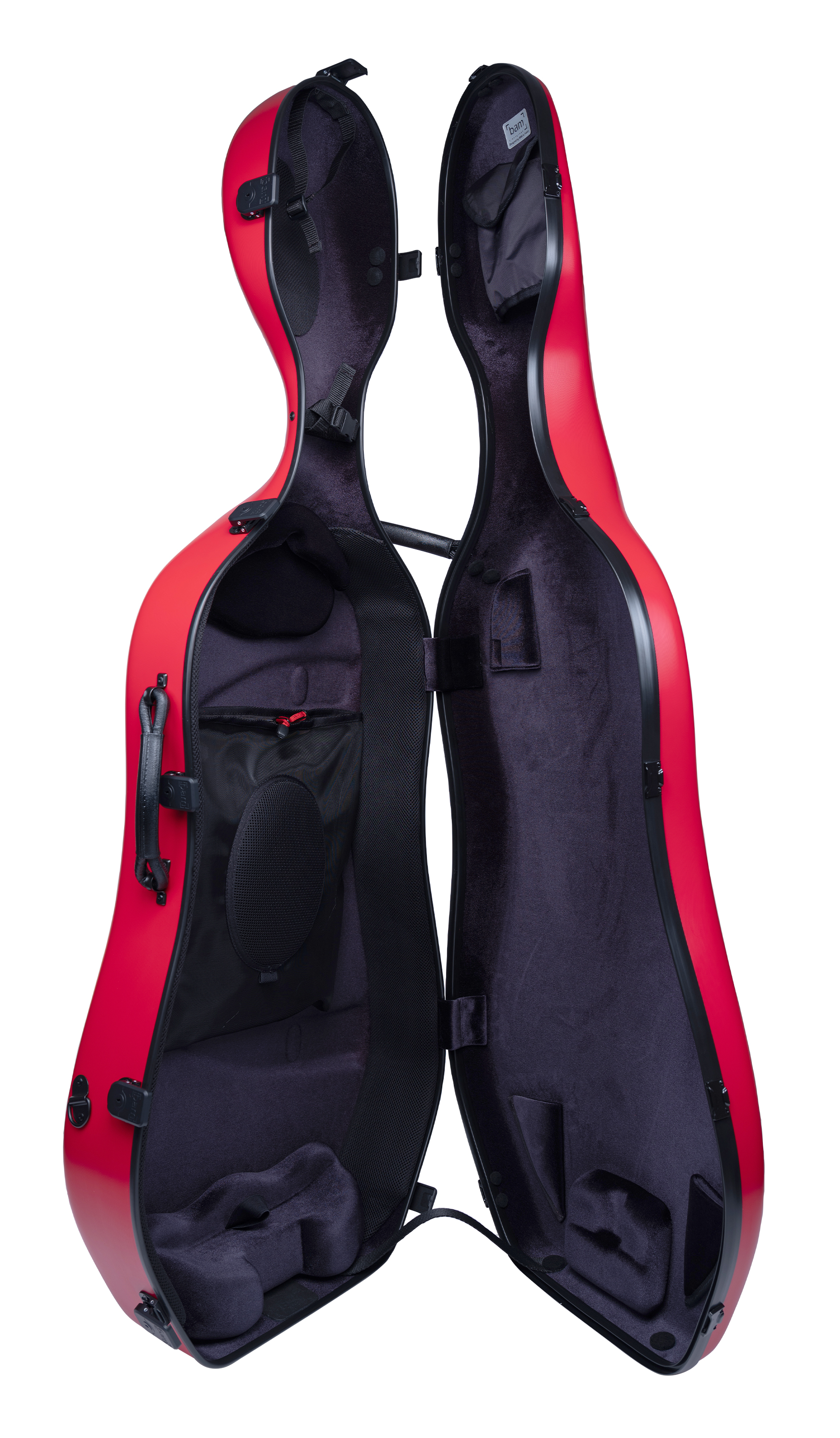 BAM ITALIA BAM 1001SRG CUSTODIA "CLASSIC" PER VIOLONCELLO - POMEGRANATE RED
