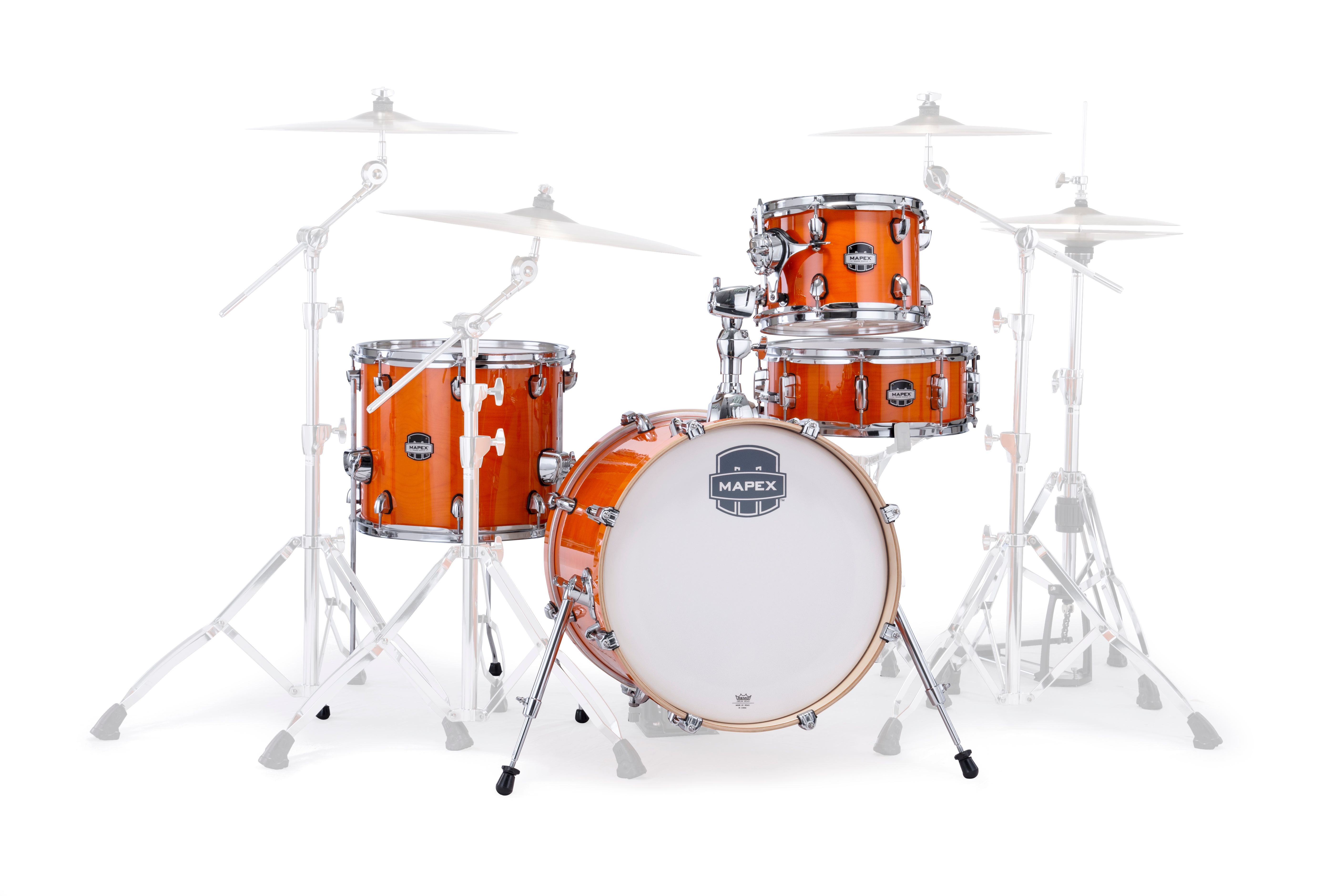 MAPEX IT MM486SOG MARS MAPLE BEBOP 4 PEZZI GLOSSY AMBER