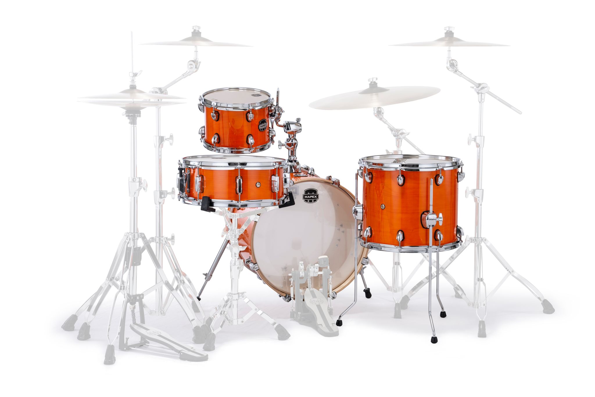 MAPEX IT MM486SOG MARS MAPLE BEBOP 4 PEZZI GLOSSY AMBER