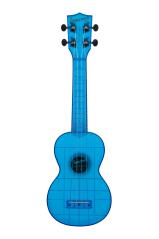 Kala KA-WMT-BL-S - Ukulele soprano Transparent Cobalt Blue - c/borsa