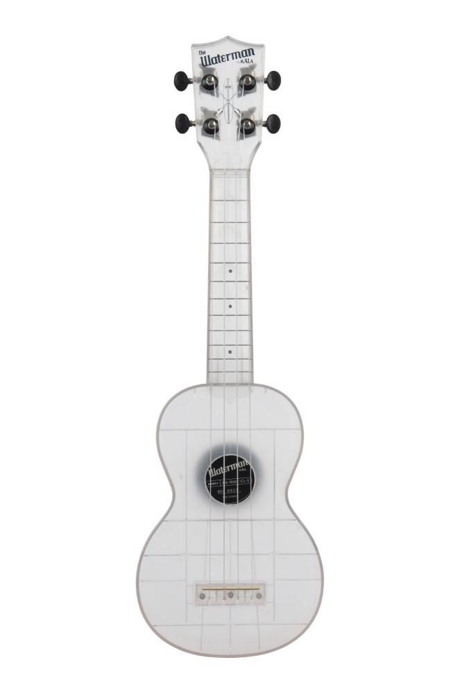 Kala KA-WMT-CL-S - Ukulele soprano Transparent Frosted Glass - c/borsa