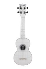 Kala KA-WMT-CL-S - Ukulele soprano Transparent Frosted Glass - c/borsa