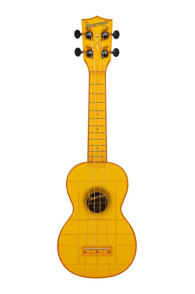 Kala KA-WMT-YL-S - Ukulele soprano Transparent Amber Yellow - c/borsa