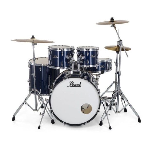 Pearl Roadshow RS505BCC743 20" 4pz Royal Blue Metallic - BATTERIA ACUSTICA CON HARDWARE E PIATTI SABIAN