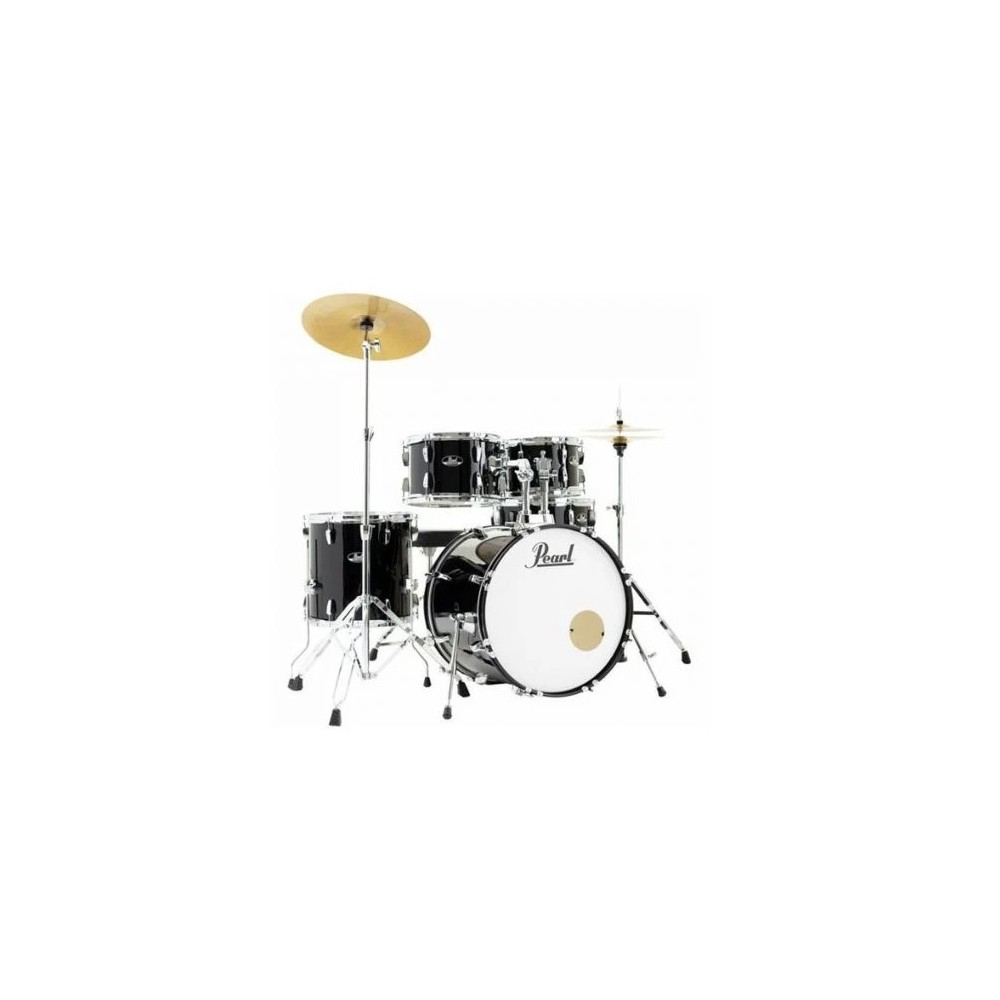 PEARL RS505BC/C31 Roadshow 20" Jet Black - BATTERIA ACUSTICA 5 PEZZI CON PIATTI SABIAN E SGABELLO