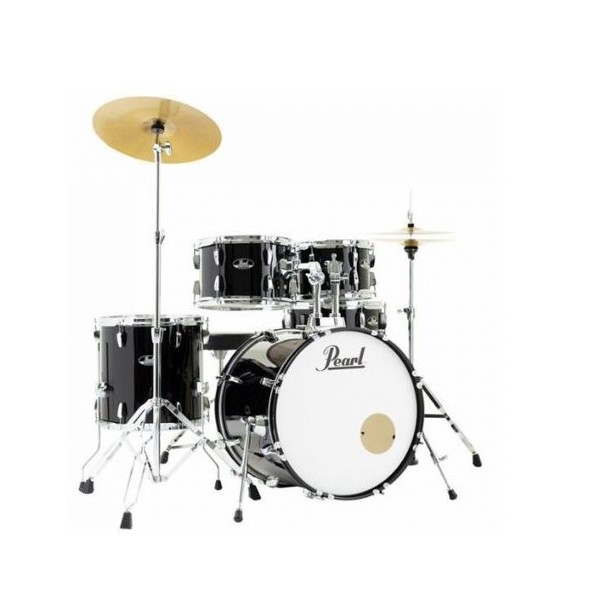 PEARL RS585BC/C31 Roadshow Jet Black con Hardware e Piatti Sabian