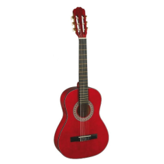 DAM CG821RD Chitarra classica rossa 3/4