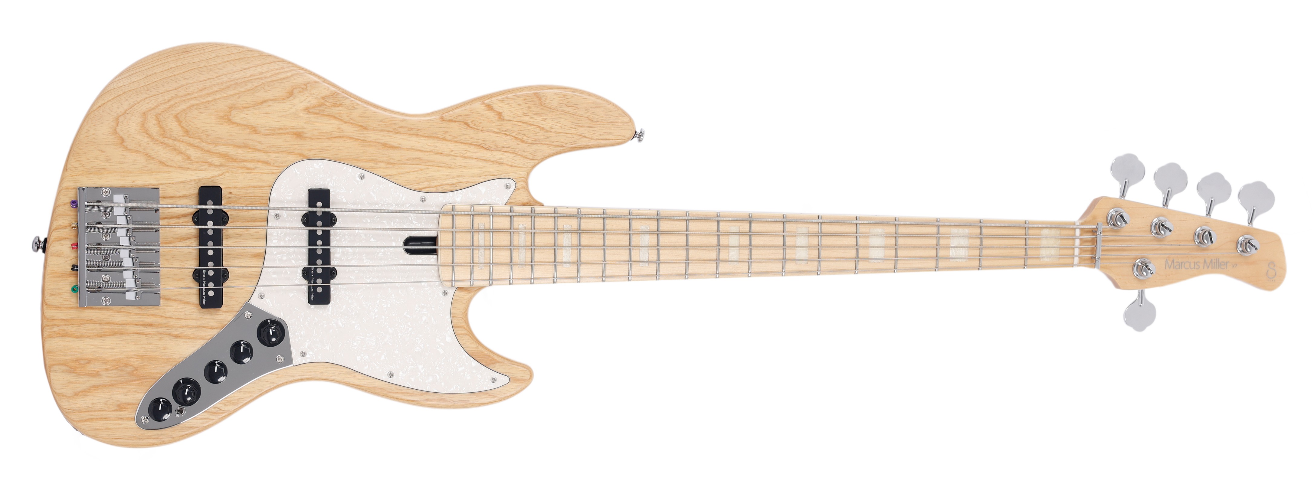 MARCUS MILLER V7 SWAMP ASH-5 REISSUE NATURAL SATIN