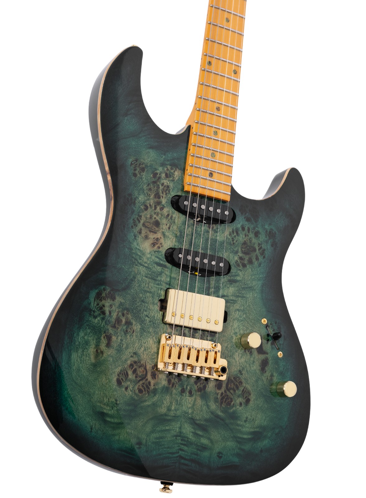 SIRE GUITARS S10 HSS TRANS GREEN