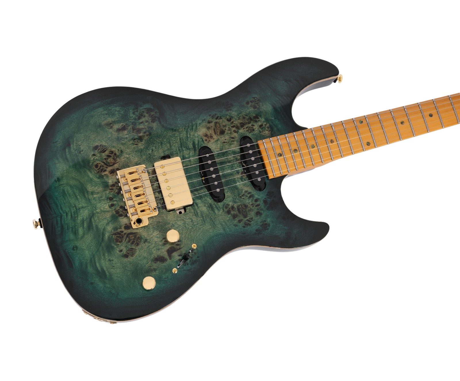 SIRE GUITARS S10 HSS TRANS GREEN