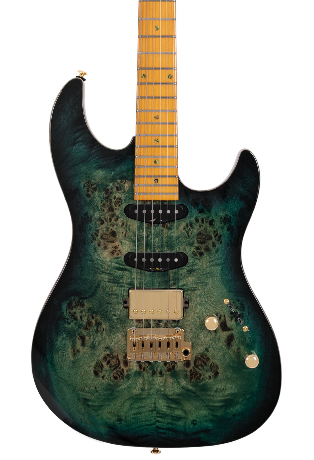 SIRE GUITARS S10 HSS TRANS GREEN