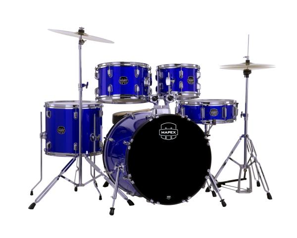 MAPEX IT CM5044FTCIB COMET FUSION 5 PEZZI INDIGO BLUE CON PIATTI