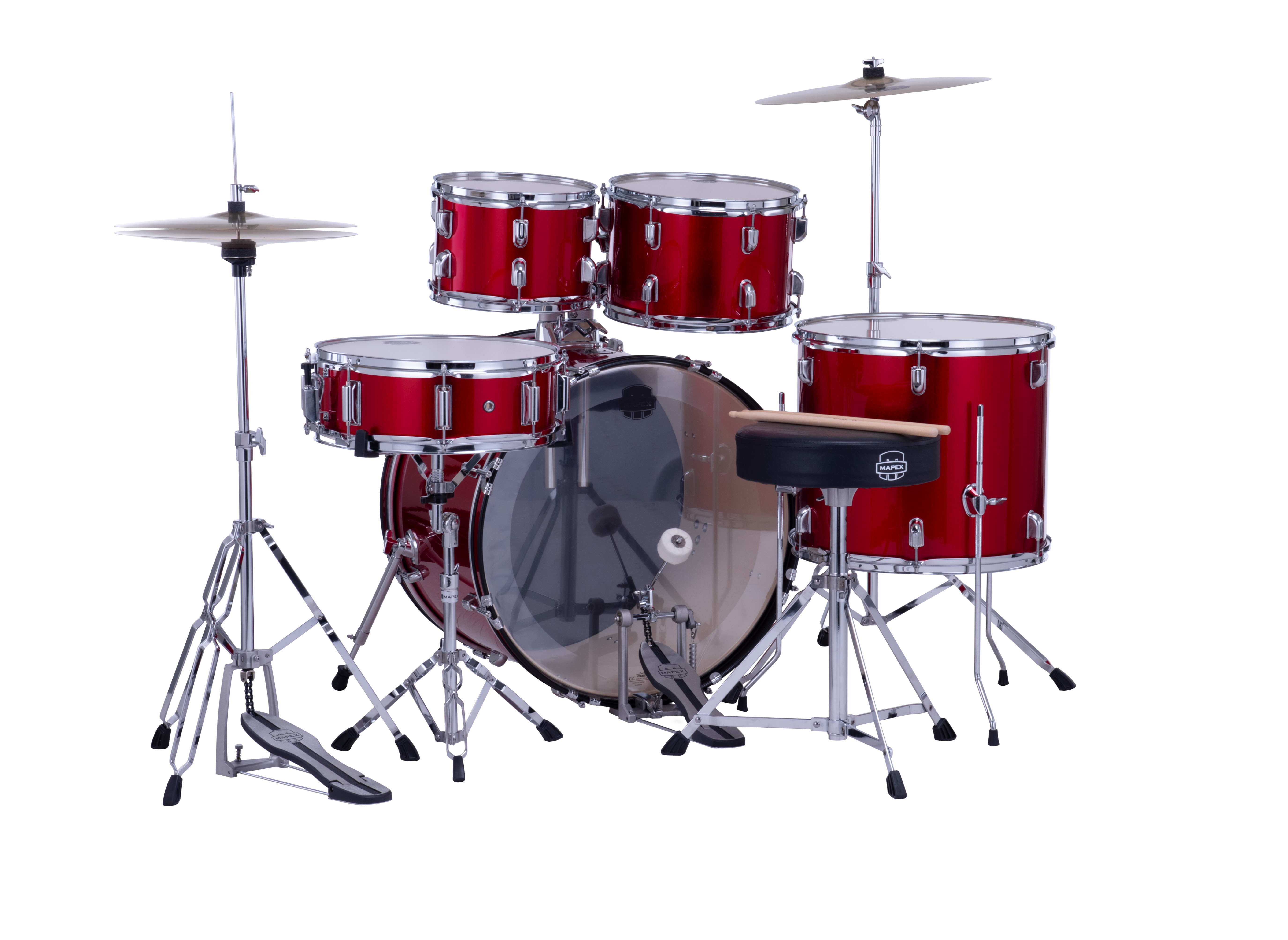 MAPEX IT CM5294FTCIR COMET ROCK 5 PEZZI INFRA RED CON PIATTI