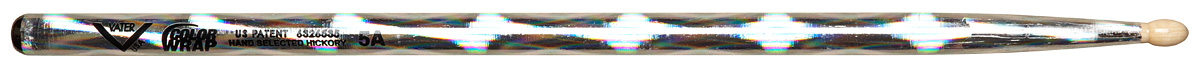 Vater VCS5AW Color Wrap Los Angeles 5A Silver Optic Wood - L: 16 40.64cm D: 0.570 1.45cm - American Hickory