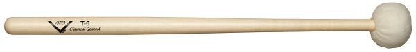 Vater VMT6 T6 Ultra Staccato Timpani, Drumset Cymbal Mallet - L: 14 1/2 36.83cm D: 0.645 1.64cm