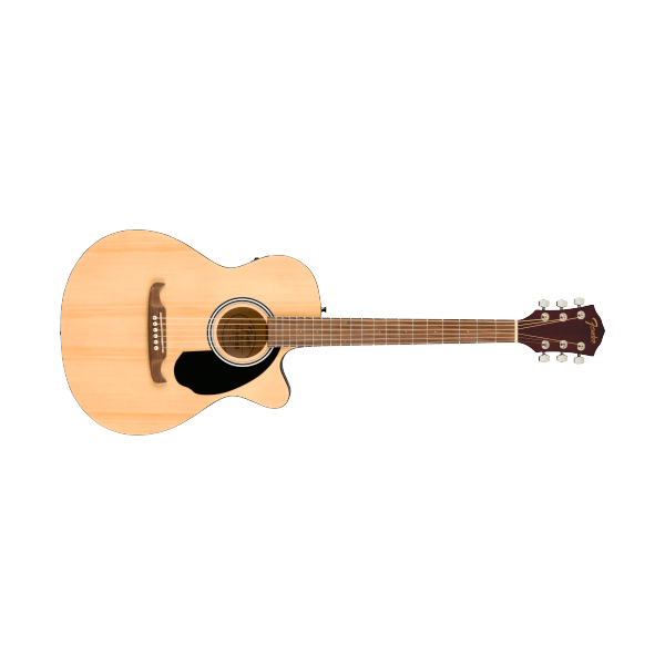 FENDER FA-135CE Concert Walnut Fingerboar Natural - CHITARRA ACUSTICA ELETTRIFICATA CUTAWY NATURALE