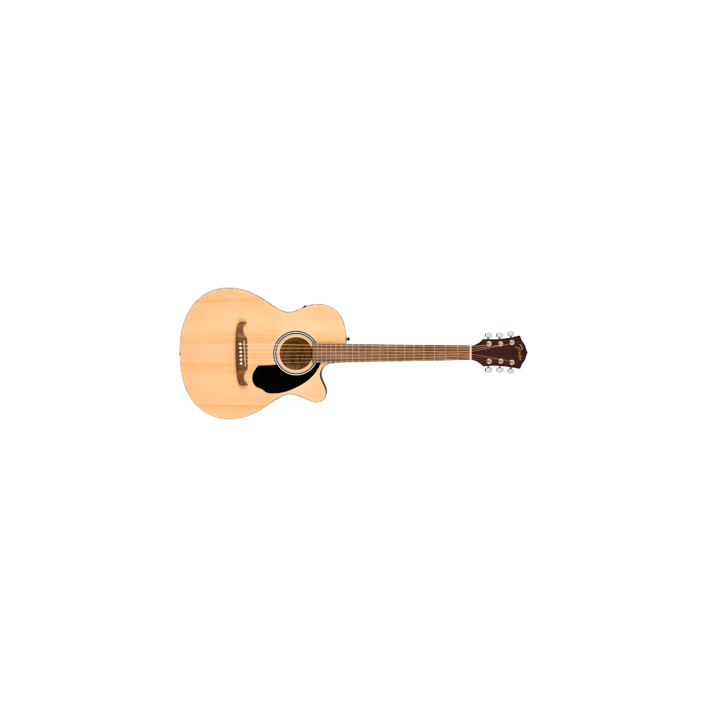 FENDER FA-135CE Concert Walnut Fingerboar Natural - CHITARRA ACUSTICA ELETTRIFICATA CUTAWY NATURALE