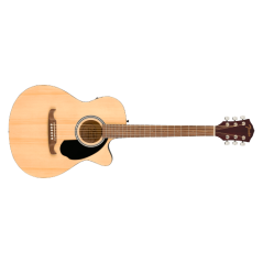 FENDER FA-135CE Concert Walnut Fingerboar Natural - CHITARRA ACUSTICA ELETTRIFICATA CUTAWY NATURALE