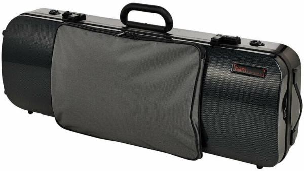 BAM ITALIA 5202XLC CUSTODIA HIGHTECH OBLONG COMPACT SIZE PER VIOLA POCKET - BLACK CARBON