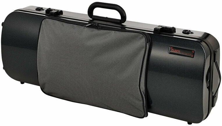 BAM ITALIA 5202XLC CUSTODIA HIGHTECH OBLONG COMPACT SIZE PER VIOLA POCKET - BLACK CARBON