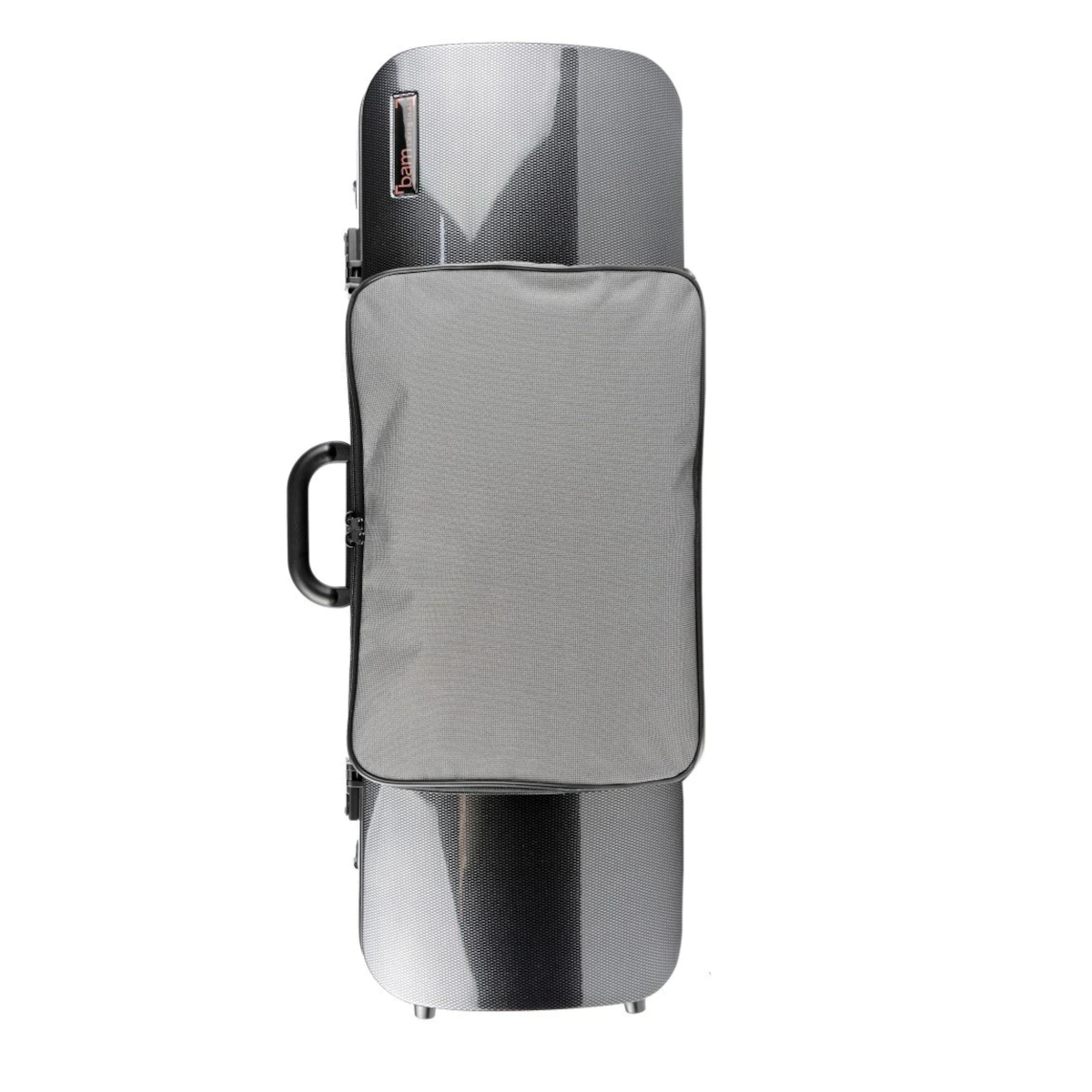 BAM ITALIA 5202XLC CUSTODIA HIGHTECH OBLONG COMPACT SIZE PER VIOLA POCKET - BLACK CARBON