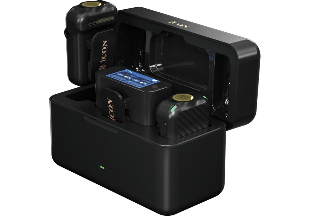 Icon AIRMIC PRO BLACK - Sistema microfonico wireless - nero